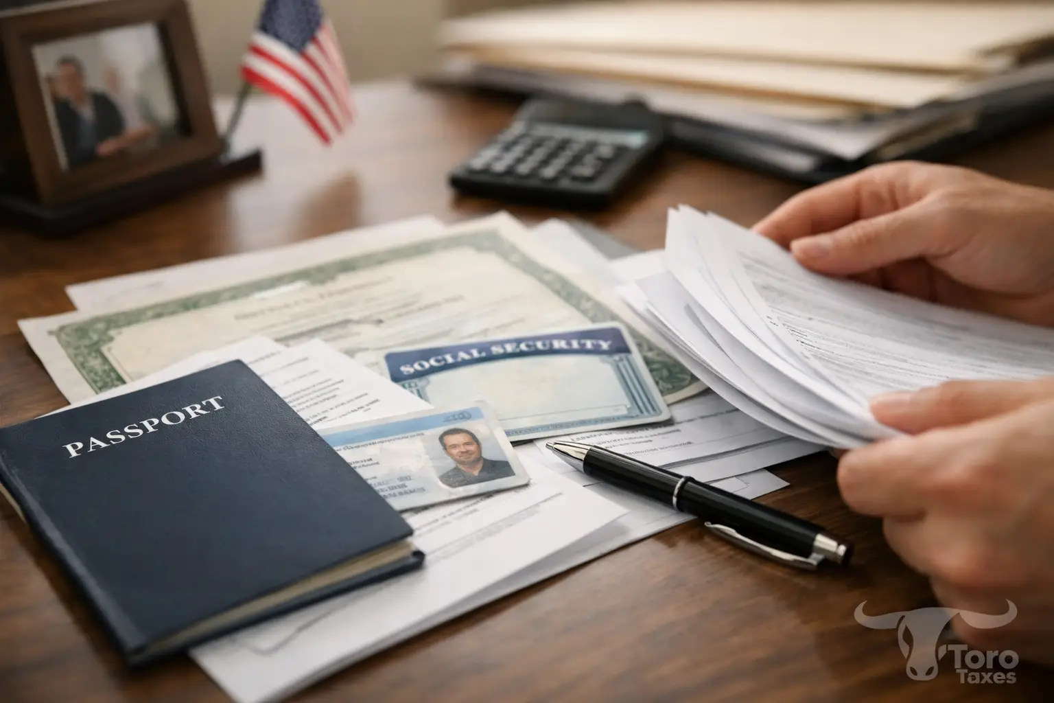 Documentos necesarios para solicitar un ITIN